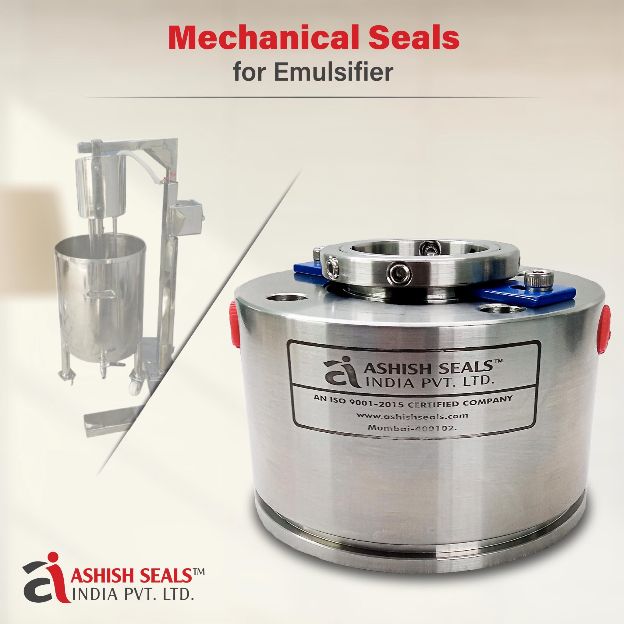 Mechanical Seals for Emulsifiers
