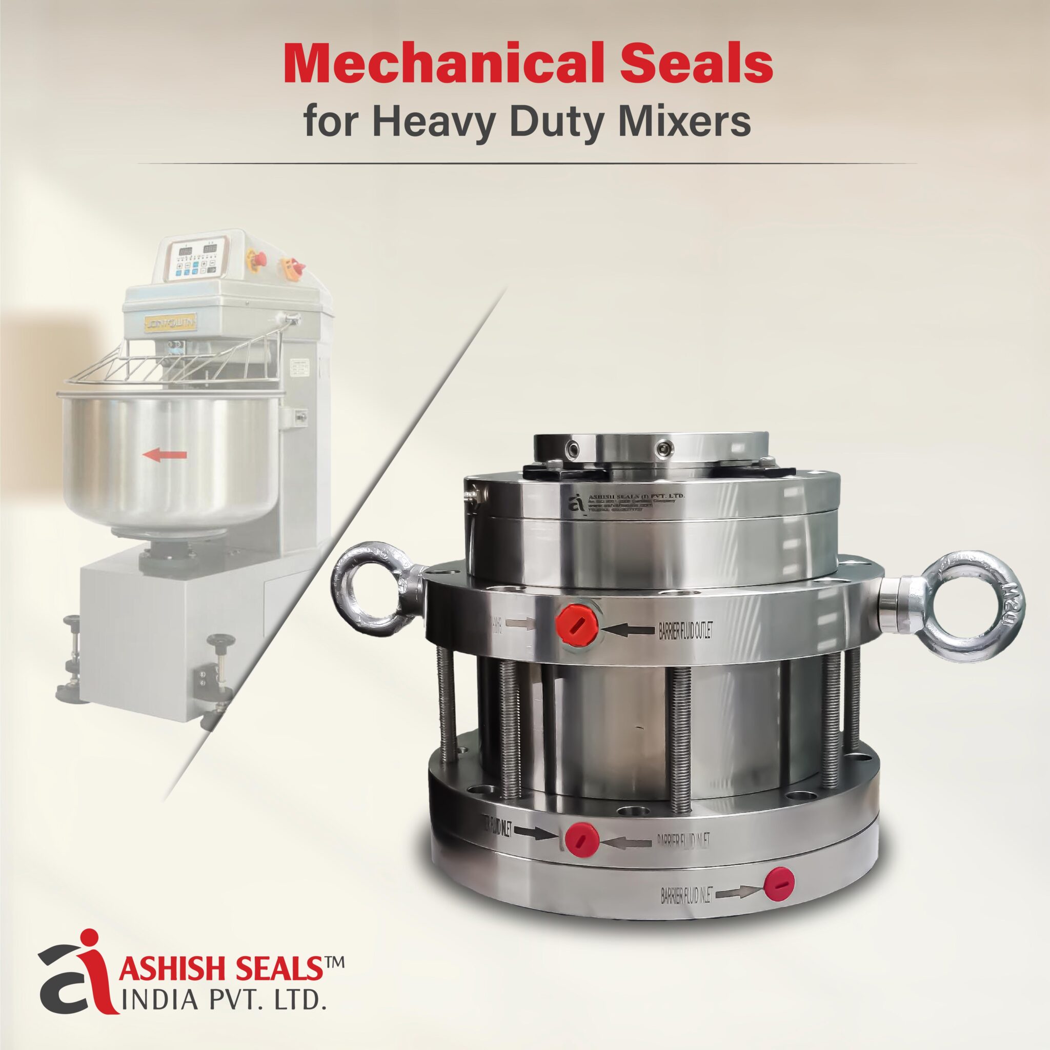 Mechanical Seals for Heavy-Duty Mixers