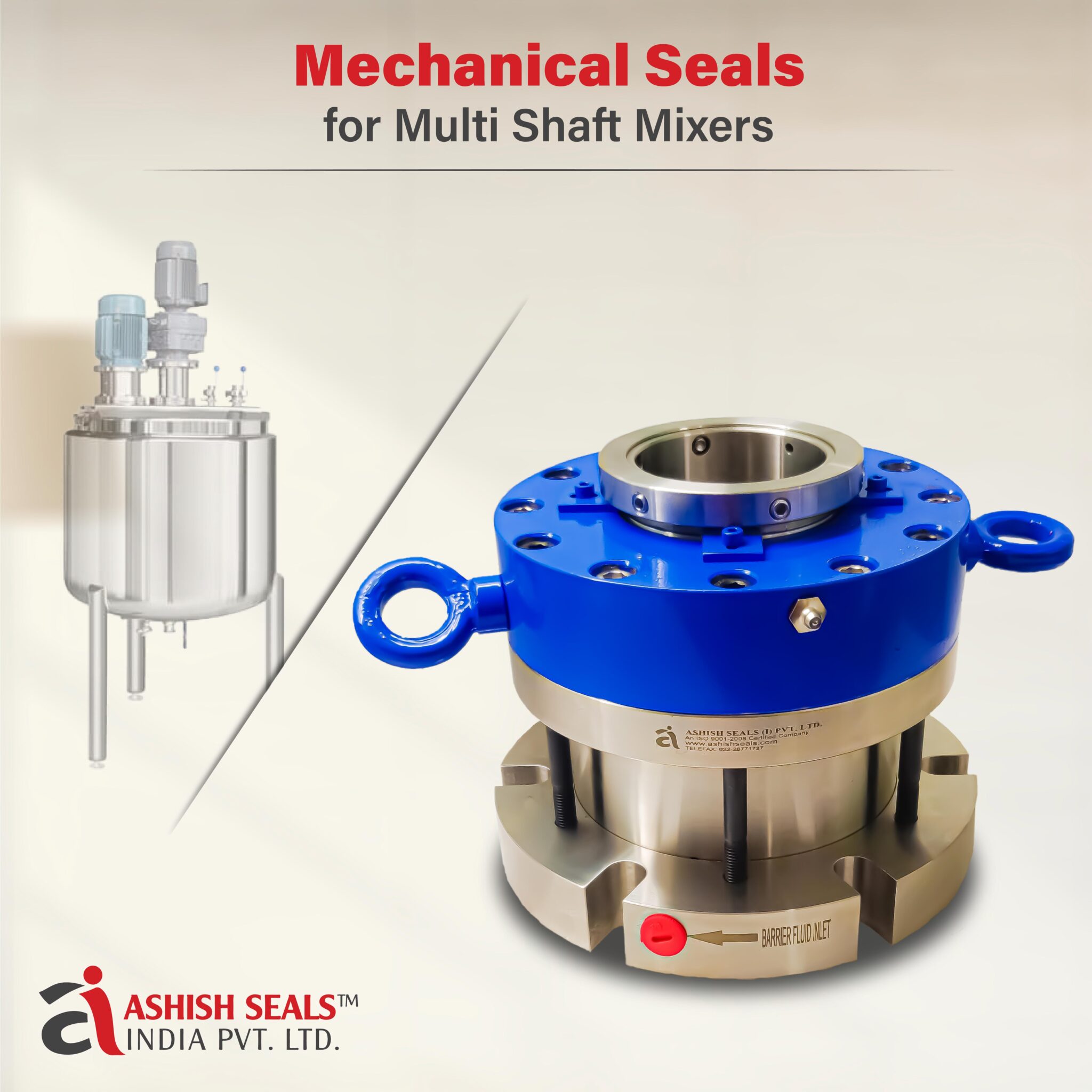 Mechanical Seals for Multi-Shaft Mixers
