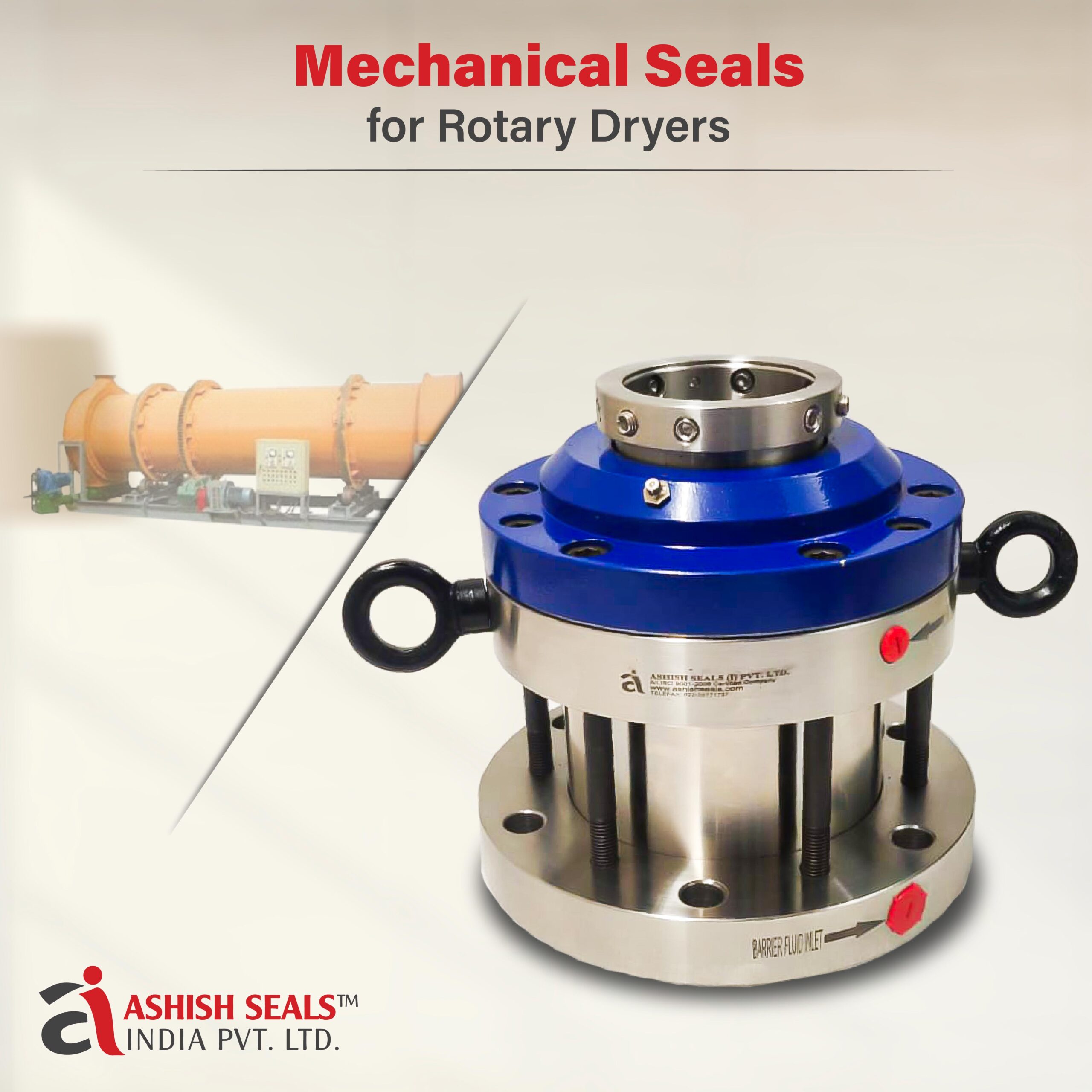 Mechanical Seal for Rotary Dryers