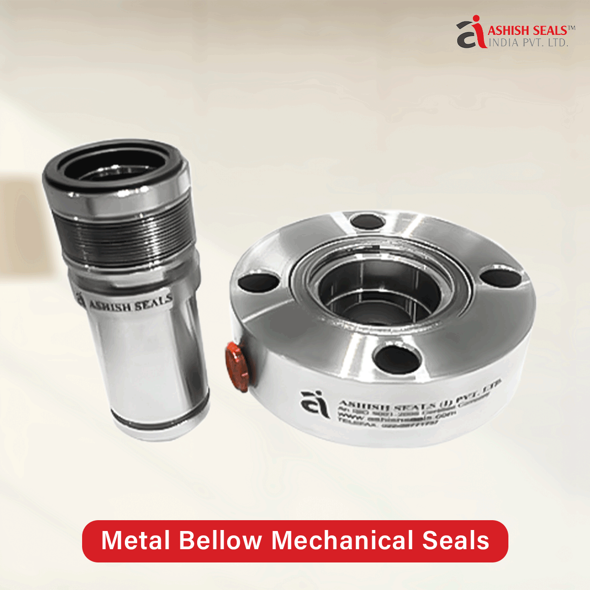 Metal Bellow Mechanical Seals manufacturer, supplier and exporter in Mumbai, India