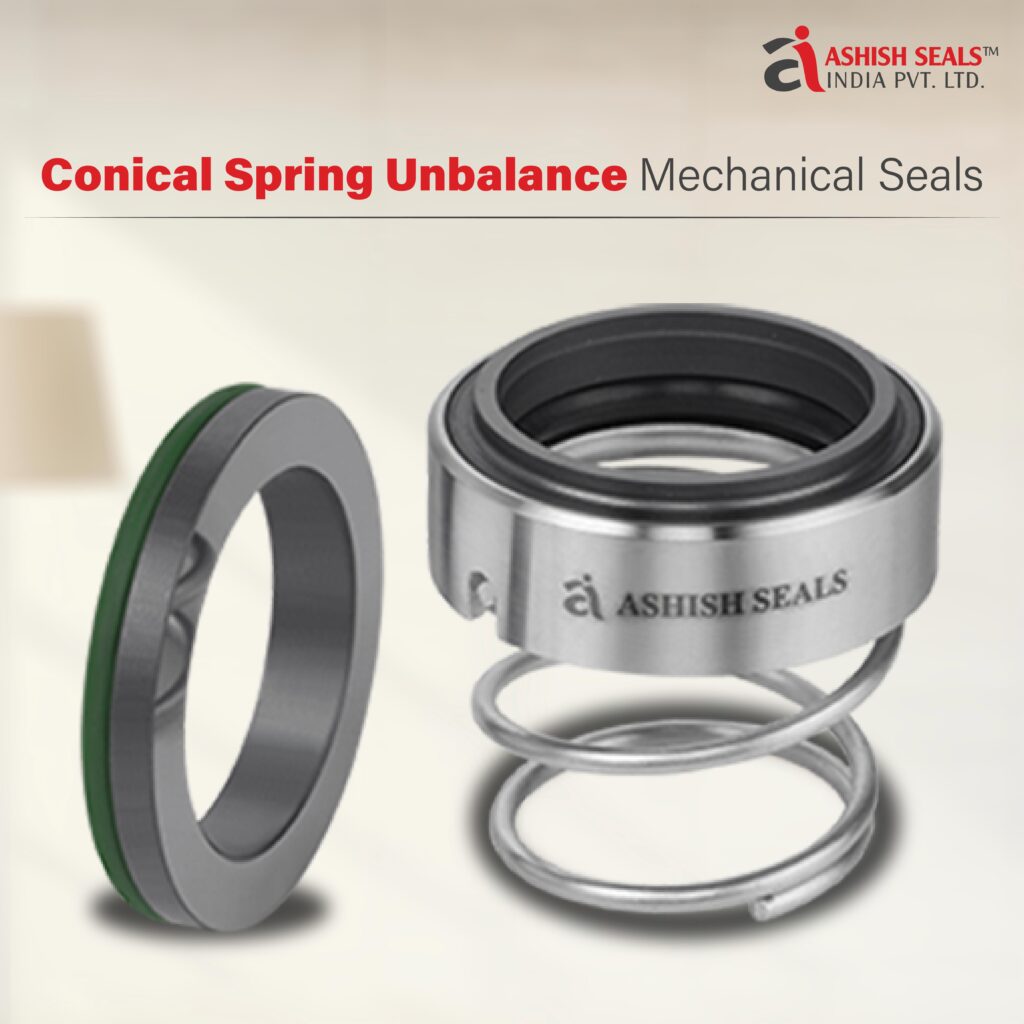 Conical Spring Unbalanced Mechanical Seal