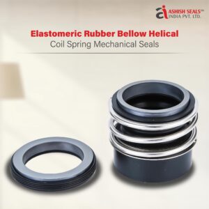 Elastomeric Rubber Bellow Helical Coil Spring Mechanical Seal
