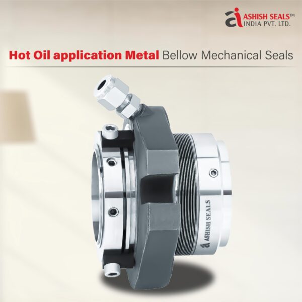 Hot Oil Application Metal Bellow Mechanical Seals manufactured by Ashish Seals India
