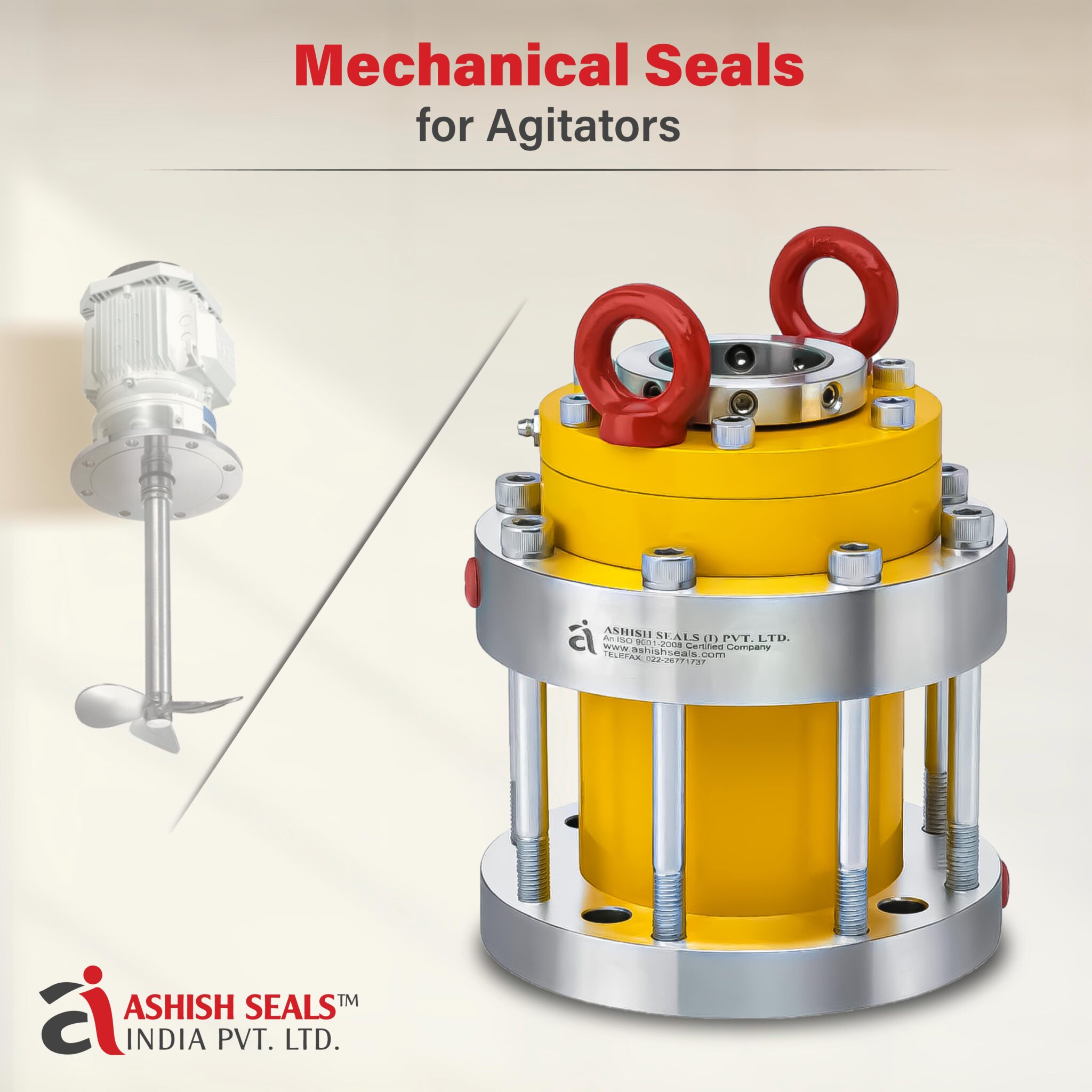 Mechanical Seals for Agitators manufacturer and exporter in Mumbai