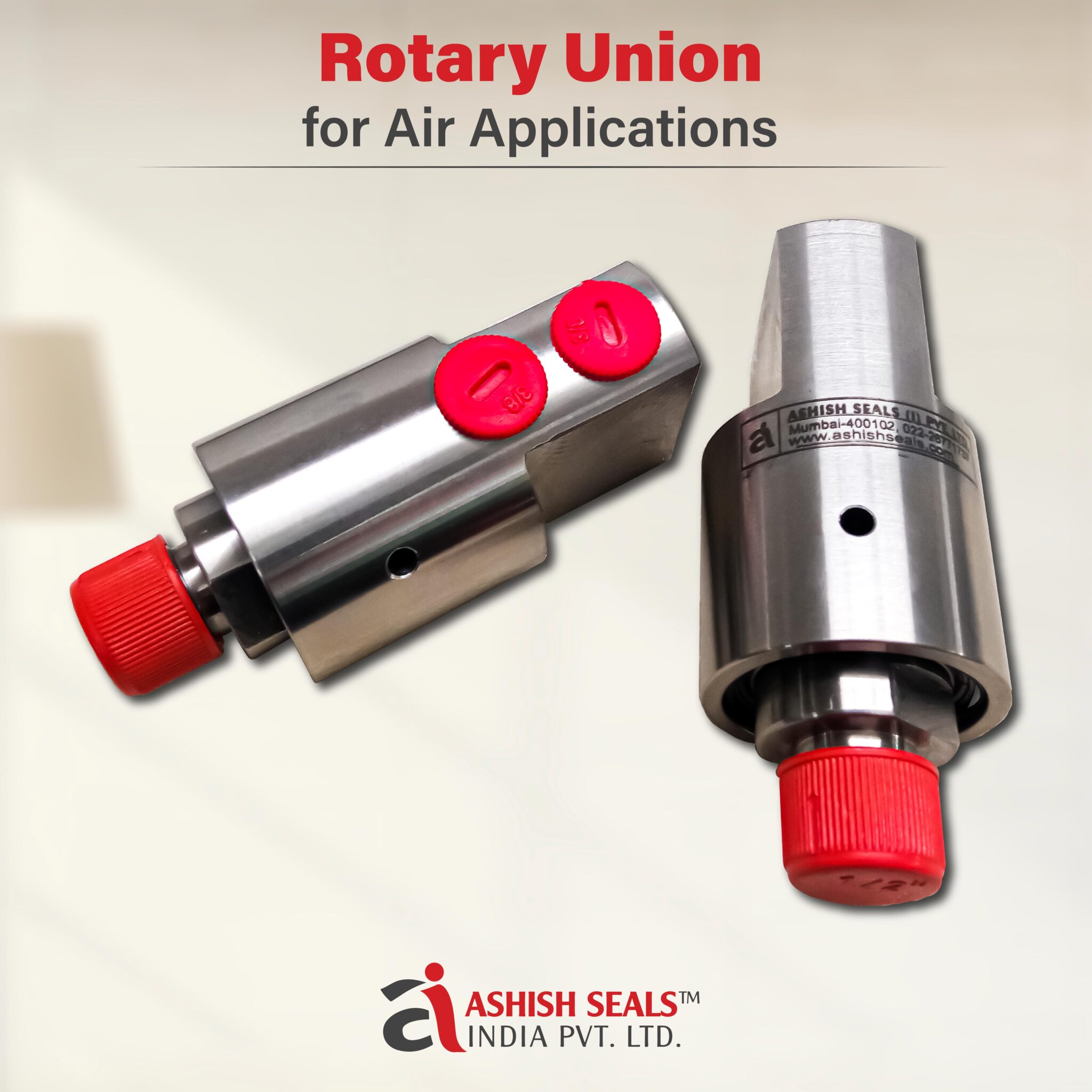 Rotary Unions for Air Applications manufacturer and exporter in Mumbai
