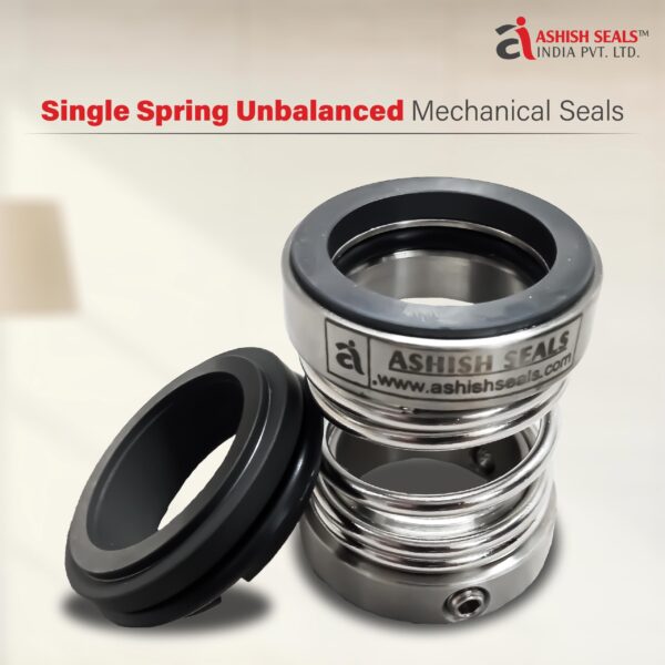 Spring mechanical seal manufactured by Ashish Seals India